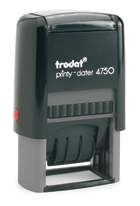 Trodat Printy 4750 Date stamp with text