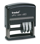 Trodat Printy 4813 Date stamp with text