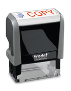 Trodat Office Printy 4912 stock text stamp
